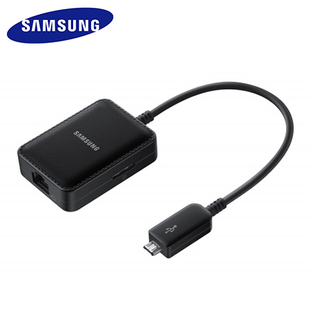 ADAPTADOR SAMSUNG P/GALAXY NOTE PRO LAN/USB HUB 2 PORTS BLACK (ET-UP900UBEGWW)*